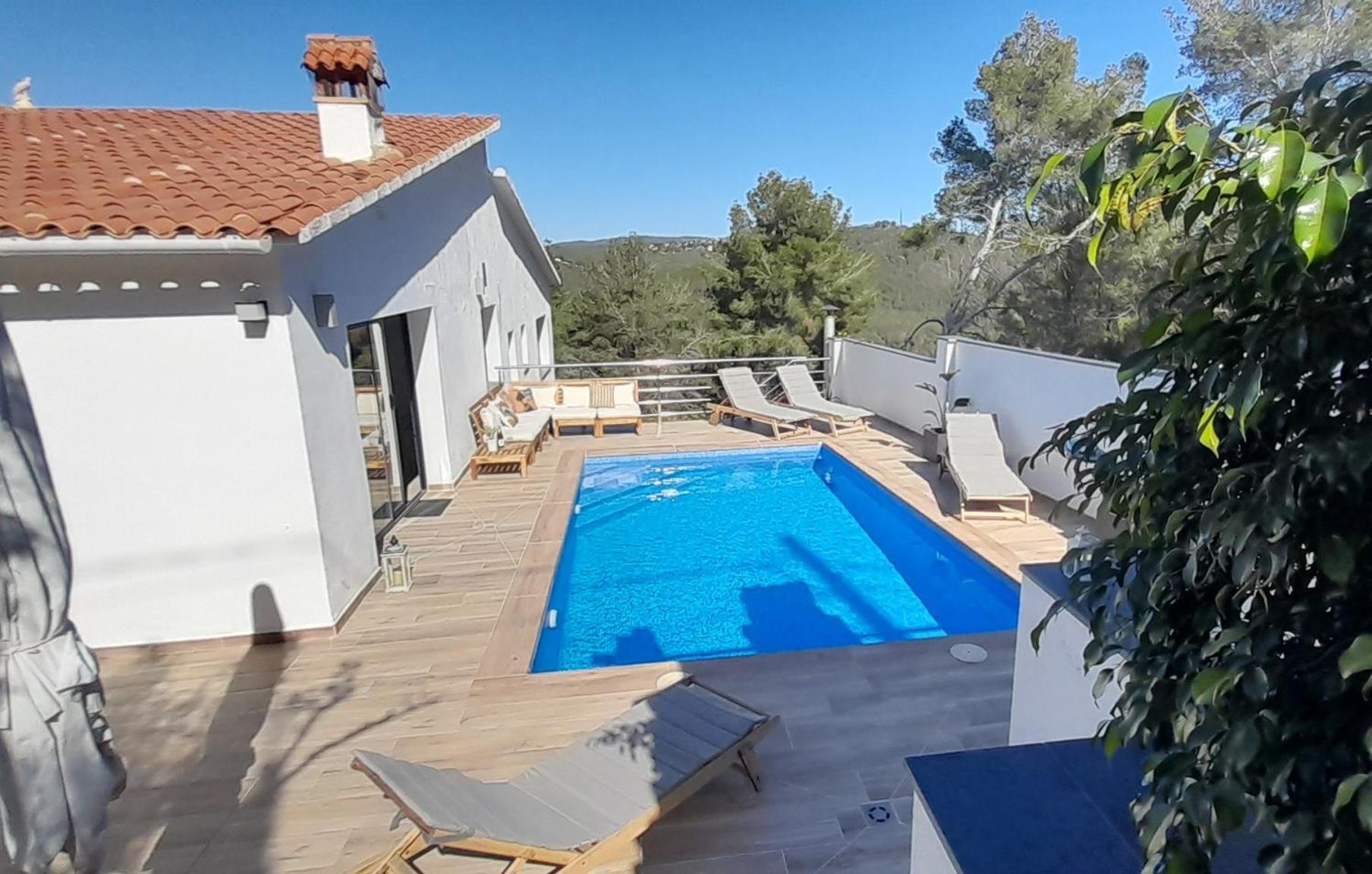 Villa Avril Piscina Privada Y Amplias Terrazas Olivella Dış mekan fotoğraf