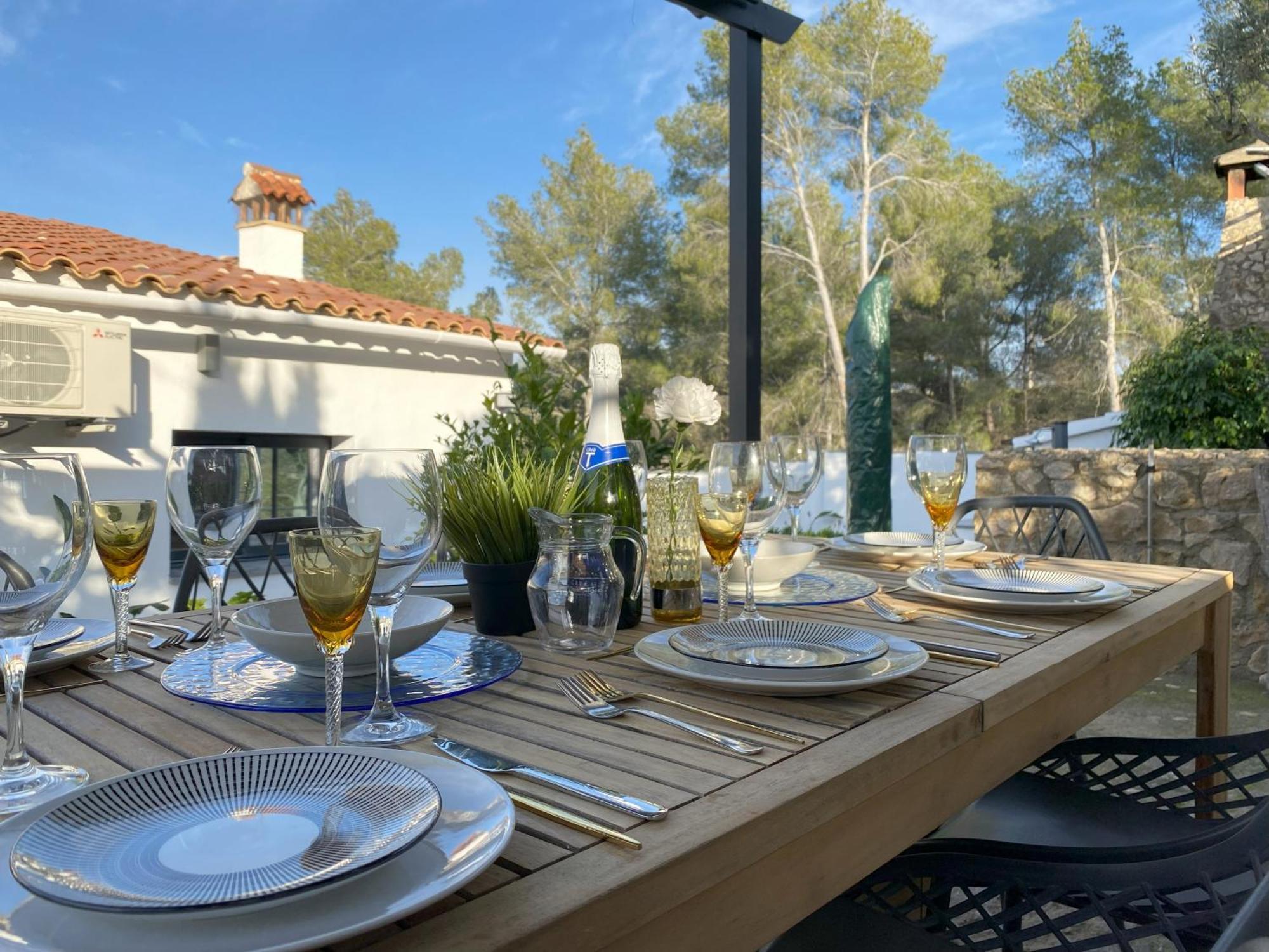 Villa Avril Piscina Privada Y Amplias Terrazas Olivella Dış mekan fotoğraf